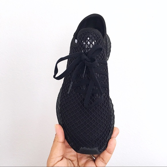 Adidas Originals Black Deerupt Runner J Runner - Picture 6 of 8